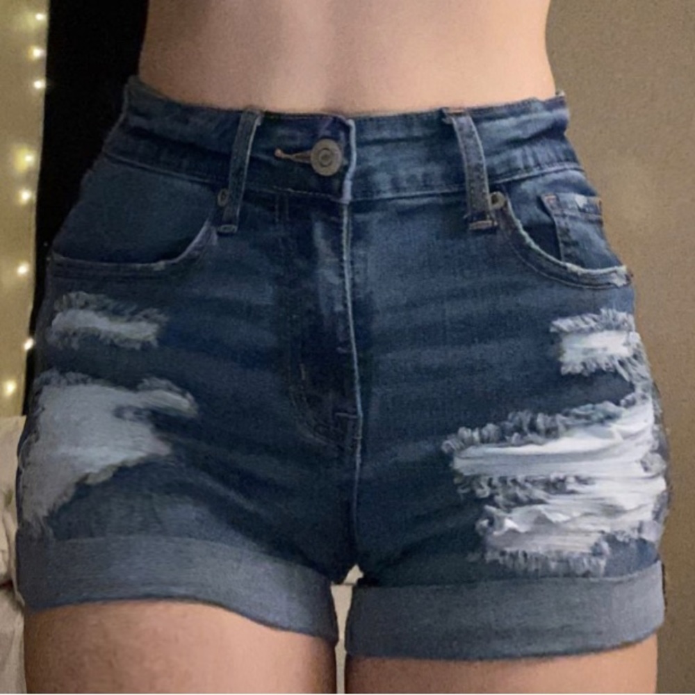 AEROPOSTALE ripped jean shorts